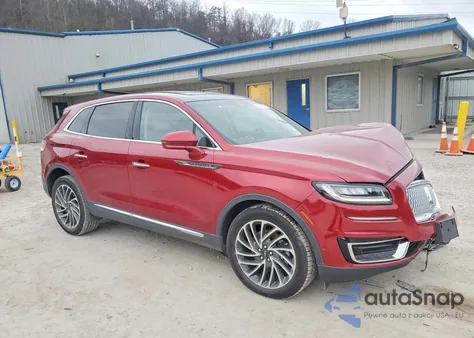 2019 Lincoln Nautilus Reserve z USA, uszkodzony, nr VIN 2LMPJ8LPXKBL48179